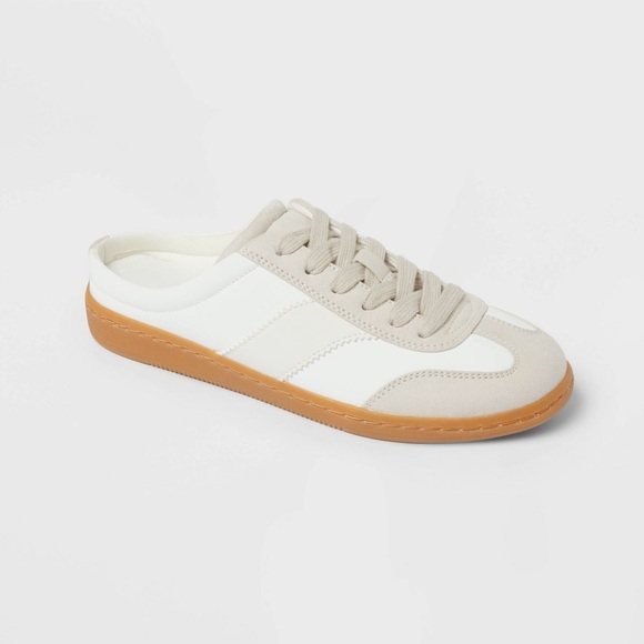 Universal Thread Shoes - Women’s Sneakers with Memory Foam Insole - Universal Thread White Tan 10